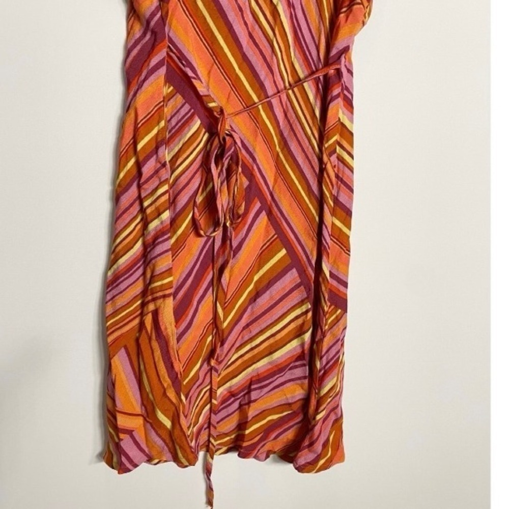 Groovy Costume Women's Slip Dress 70s Psychedelic Sleeveless Dress L NWT - Picture 10 of 12
